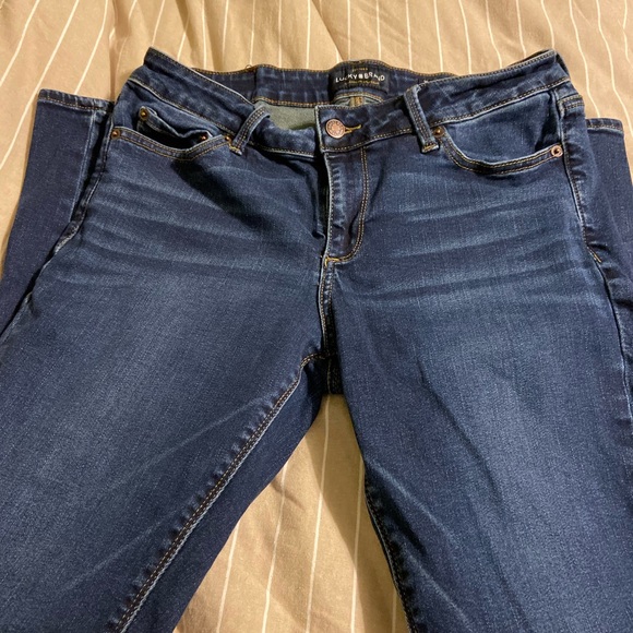 Lucky Brand size 10/30 Lolita skinny dark wash - Picture 1 of 5